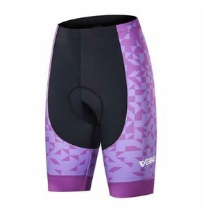 VEBE Women High Waist Cycling Shorts Comfort 3D Gel Padded Medium